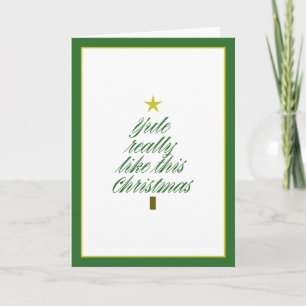 Colocação de Cartão Presente DIY Natal "Yule" Cart