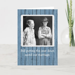 Colocando o assento no cartão de aniversário