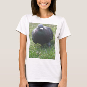 Colocando Pombo Damas T Camisa