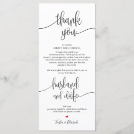 Colocar Cartões de agradecimentos de Configuração