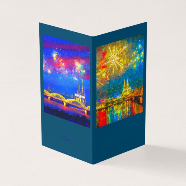 Cologne Fireworks (Exterior)