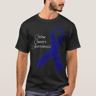 Colon Cancer Camisas Colon Cancer Sensibilização F