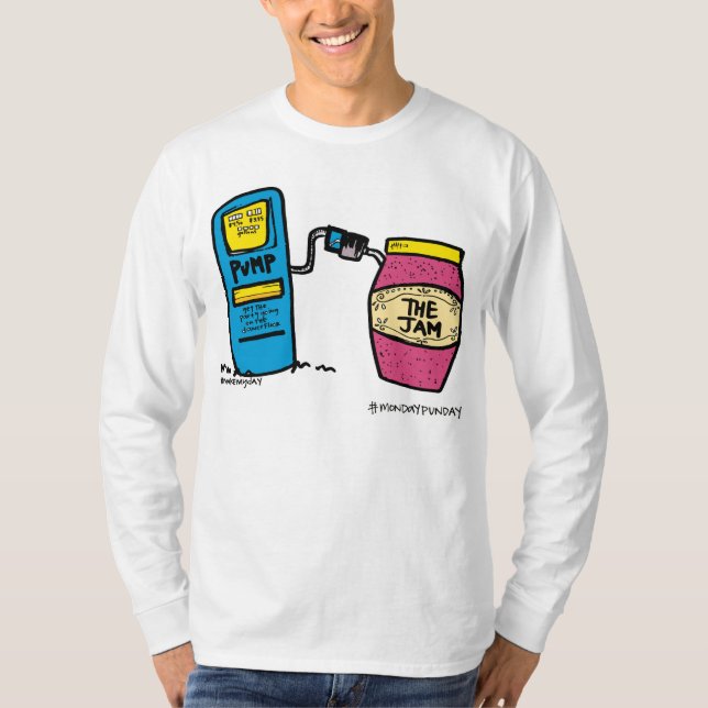 Coloque a camisa emperrada (Frente)