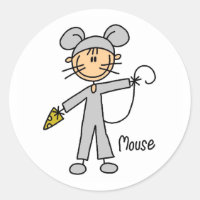 Coloque a figura no adesivo do mouse