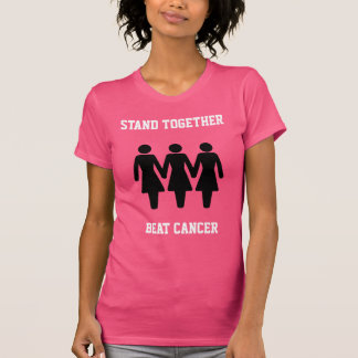 Coloque juntos a camiseta do Cancer Beat