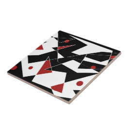 Coloque o Azulejo cerâmico Red Balls