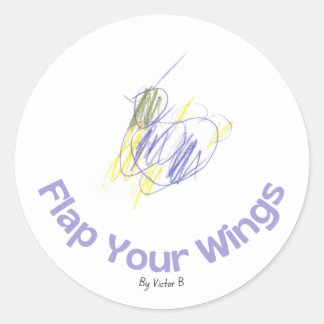 Coloque seu adesivo Inspiracional Wings