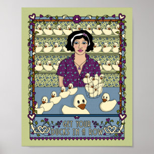 Coloque Seus Patos Em Um Poster Row_A_8x10