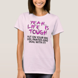 Coloque Sua Calcinha De Menina Grande Camiseta Div