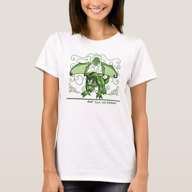 Coloque sua própria camiseta da Flora Jade - Dragã (Frente)