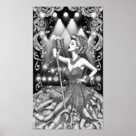 COLOR IT YOURSELF! Adult Coloring Book Poster