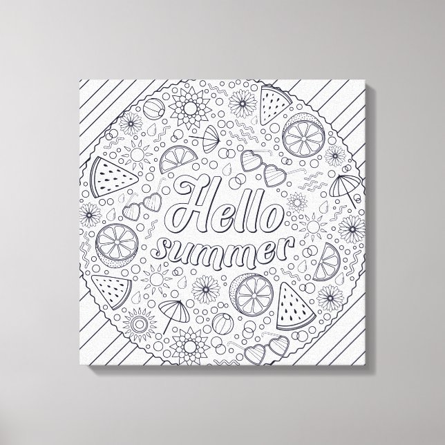 Color Me Bonito - Canvas (Brilho) (Frente)