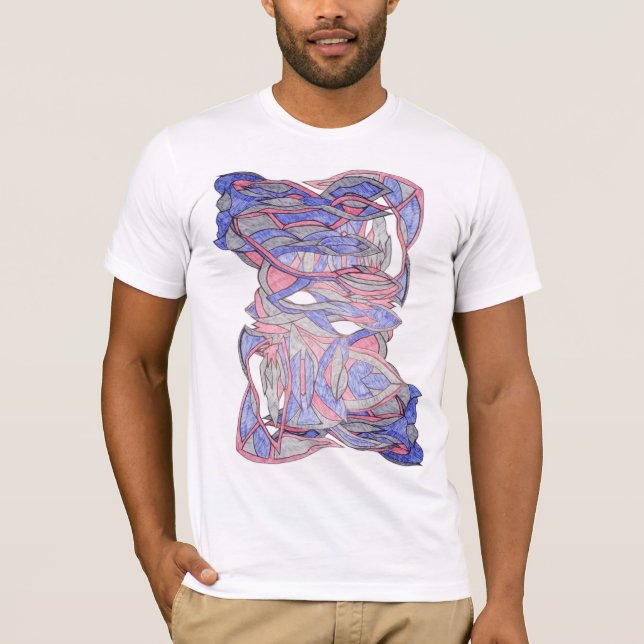Color Splash Men’s Graphic T-Shirt (Frente)