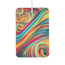 Color Wave Fusion – Modern Abstract Swirl Art