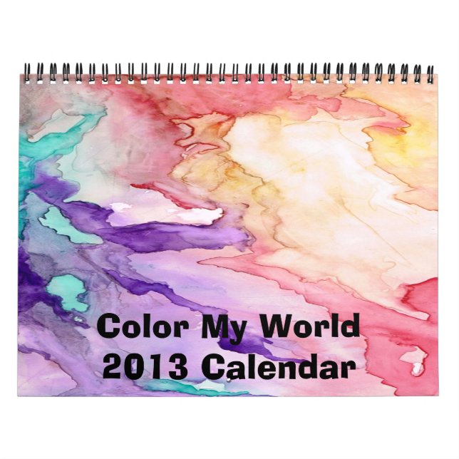 Colora meu calendário do mundo 2016 (Capa)