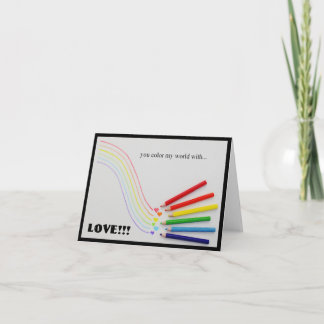 COLORA MEU CARTÃO de NOTA do MUNDO… (a foto)