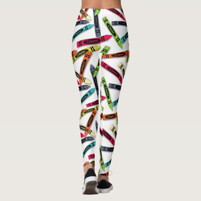 Coloração de lápis, você personaliza as leggings c (Verso)