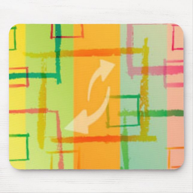 Coloração Grunge Mousepad (Frente)