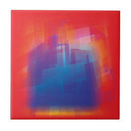 Coloração Misturada - Dois Azulejos Cerâmicos