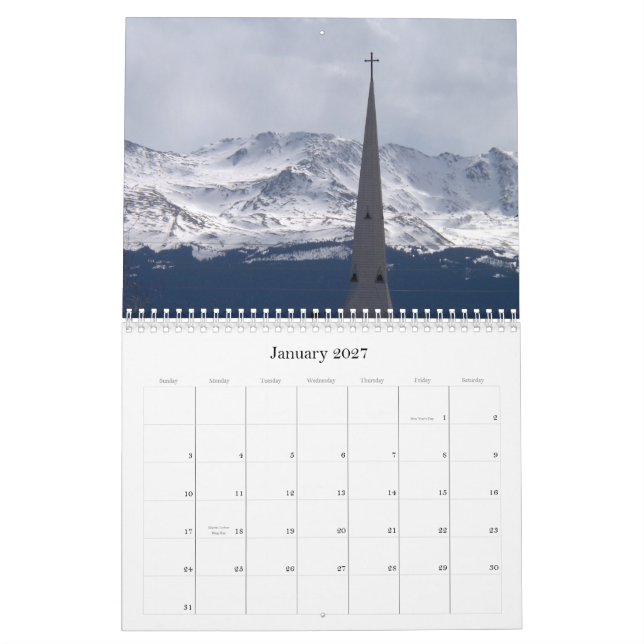 Colorado 2011 calendários cénicos (Jan 2027)