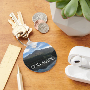 Colorado BeauBonigh Mountain Large Button Chaveiro