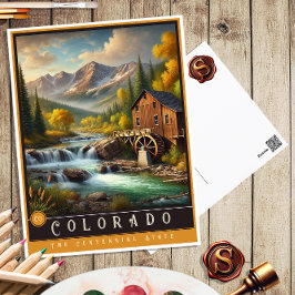 Colorado | Cartão postal de Estado Hiperrealista