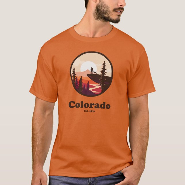 Colorado est. 1876 T-Shirt (Frente)