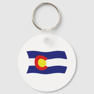 Colorado Flag Chaveiro