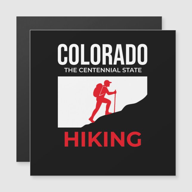 Colorado Hiking – The Centennial State USA (Frente/Verso)