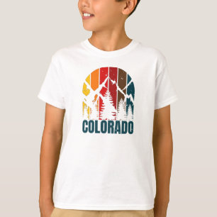 Colorado Mountain Retro Vintage T-Shirt
