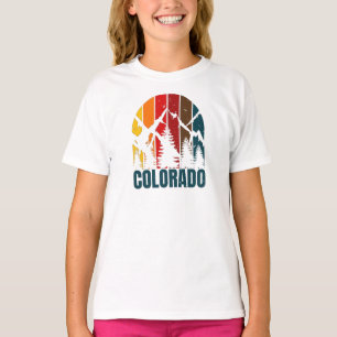 Colorado Mountain Retro Vintage T-Shirt