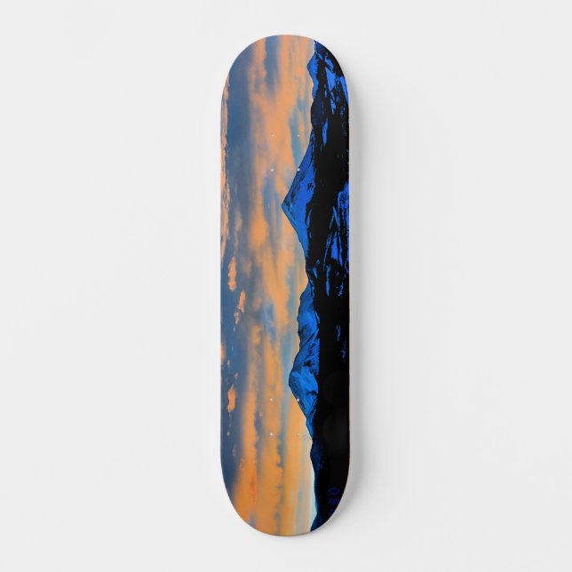 Colorado Mountain Sunset III Skateboard  (Frente)