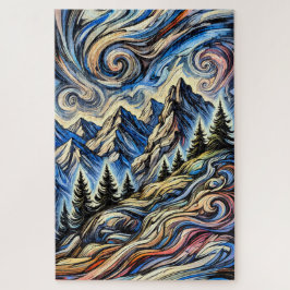 Colorado Mountainside 1000 Piece Quebra-cabeça