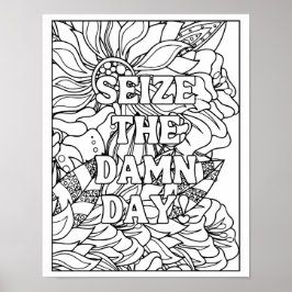 Colore a si mesmo Poster para Almas sem rosto