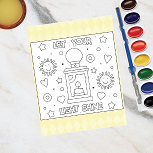 Colore-me, deixe sua luz brilhar Cartões de Ati