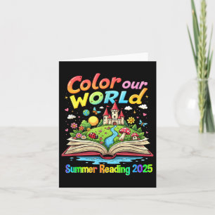 Colore nosso Programa de Leitura do Verão de 2025 