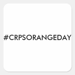 Colore o adesivo laranja internacional #CRPSORANGE