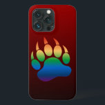 Colores De Gradação Do Orgulho De Urso Com Pata Pr<br><div class="desc">Gay Urso de Gradiente de Orgulho Cores de Urso.</div>