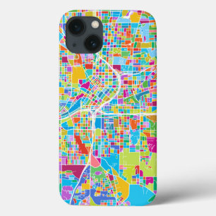 Colorful Atlanta Map
