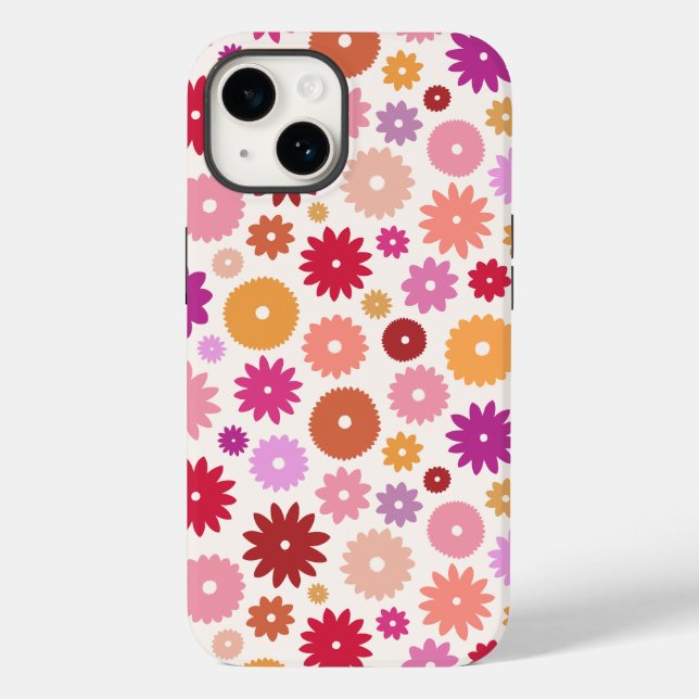 Colorful Blooms Pattern (Verso)