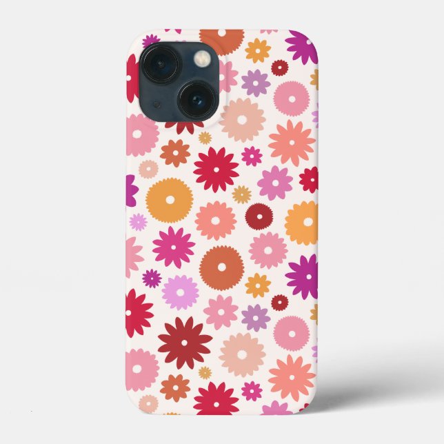 Colorful Blooms Pattern (Verso)