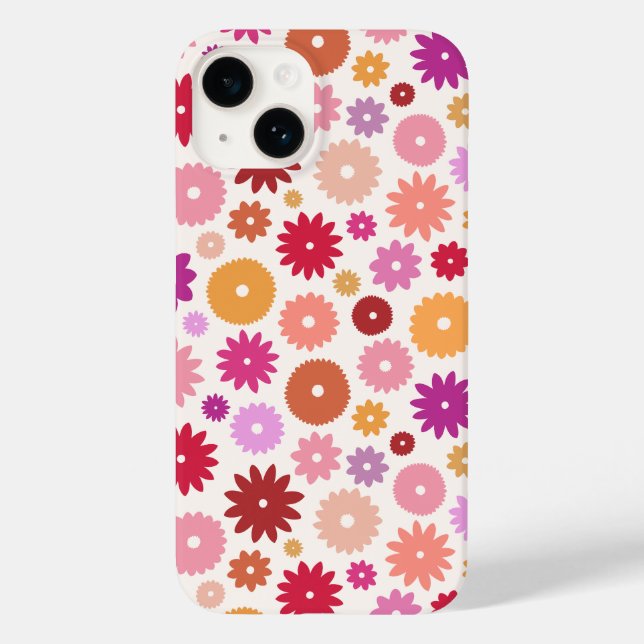 Colorful Blooms Pattern (Verso)