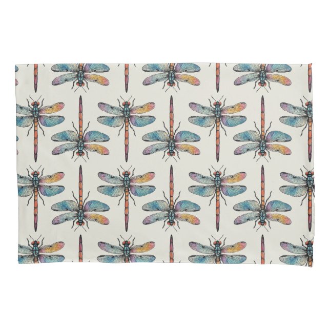 Colorful Dragonfly Pattern (Frente-Esquerda)