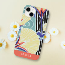 Colorful Floral Abstrato Art Patterno de E.A. Ségu