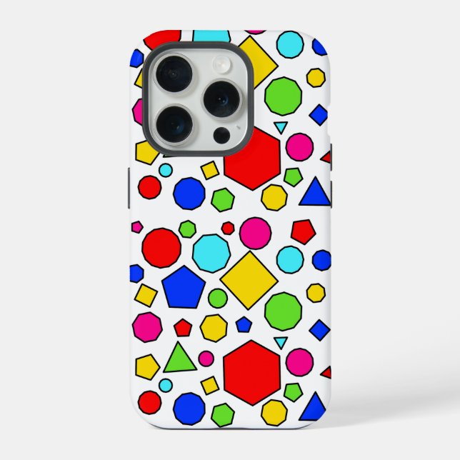 Colorful geometric pattern (Verso)
