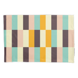 Colorful geometric pattern with vertical stripes 