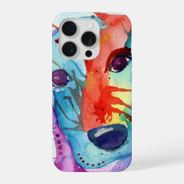 Colorful Sausage Dog  (Verso)