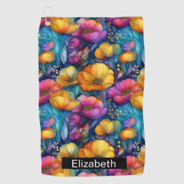 Colorful Vibrant Poppy Personalized