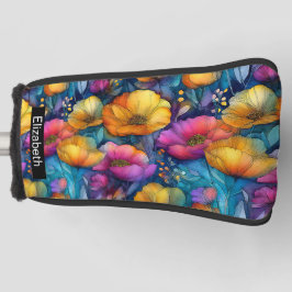 Colorful Vibrant Poppy Personalized
