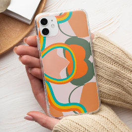 Colorida 1970, abstrato, sobre estética cor-de-ros